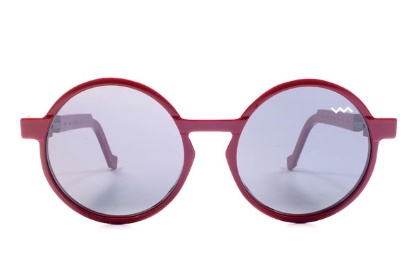 Gafas de sol redondas VAVA Eyewear WL0000 Roja