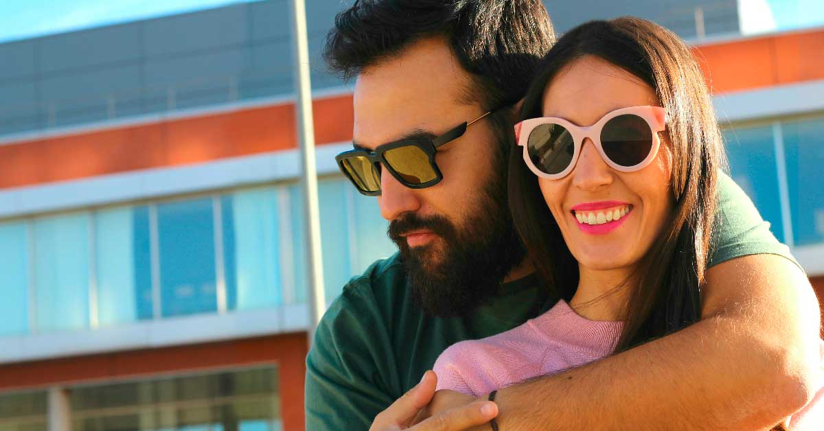 Miguel y Nuria del blog de gafas La Espejuelos