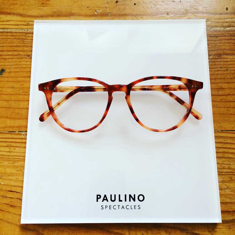 Marca de gafas portuguesa Paulino Spectacles