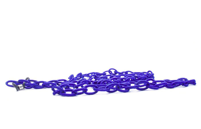 Cordón para gafas cadena violeta