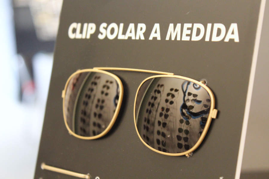 Transforma tus gafas de vista a unas de sol, con un clip solar completamente a medida