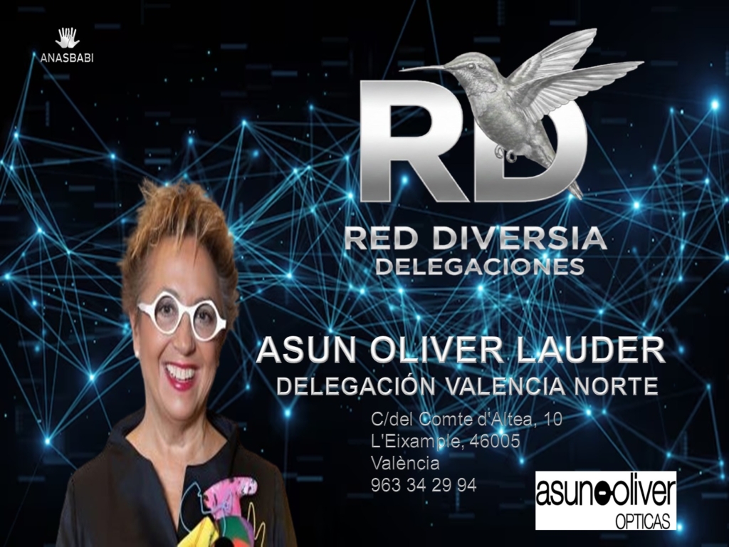 Asun Oliver Ópticas se integra en la Red de Referencia Nacional de ANASBABI y en la Red Asistencial Diversia